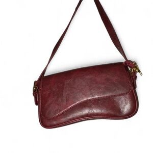 SHEIN Deep Burgundy Shoulder Bag